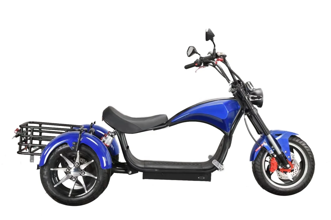 Hot Sale 2000W off Road Electric Motorcycle Scooter Citycoco Adult Elektro Scooter 3 Wheel Fat Fire with EEC/Coc