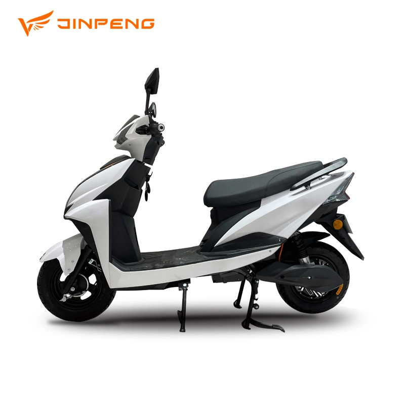 Jinpeng Drum Brake Low Speed Lead Acid Battery Electric Motorcycle for India Market