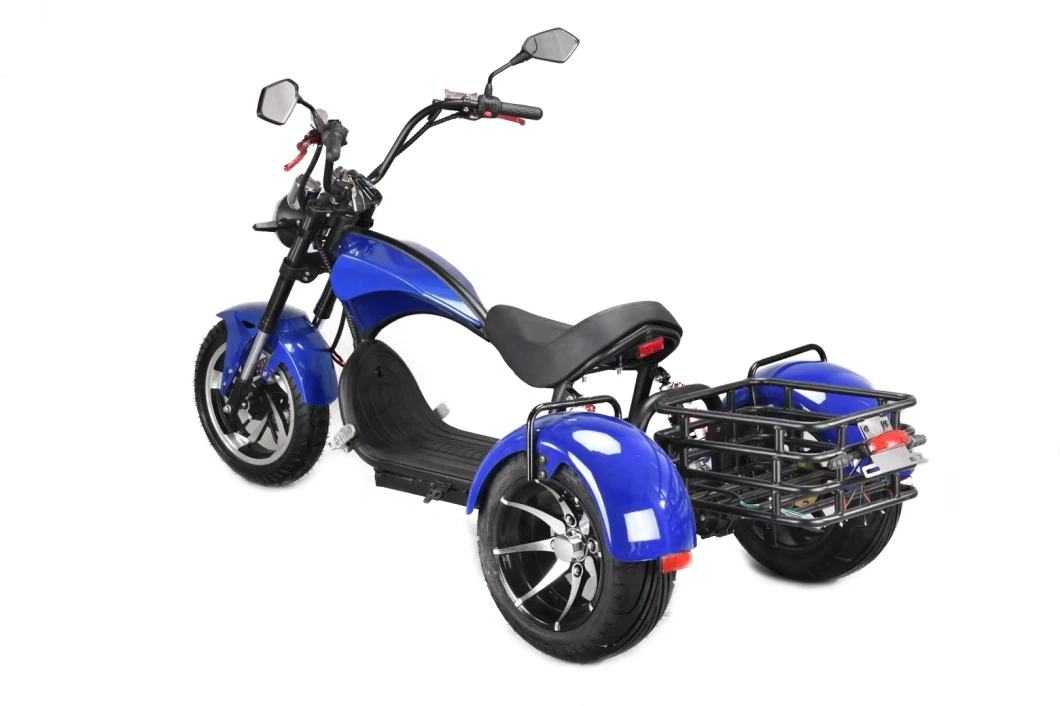 Hot Sale 2000W off Road Electric Motorcycle Scooter Citycoco Adult Elektro Scooter 3 Wheel Fat Fire with EEC/Coc