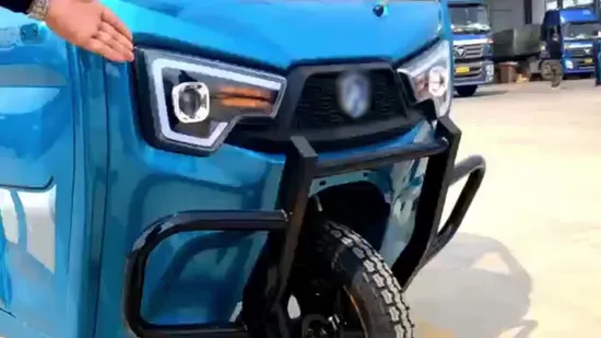 Dreirädriges Elektro-Motorrad mit Hoch- und Niedriggeschwindigkeitsschaltung und Box für den Transport weiterer Güter